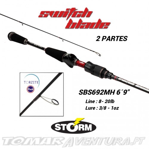 Cana Spinning Storm Switch Blade 6´9" MH 2 partes