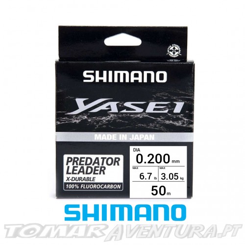 Shimano Yasei Predator Leader X-Durable 100% Fluorocarbon 50m