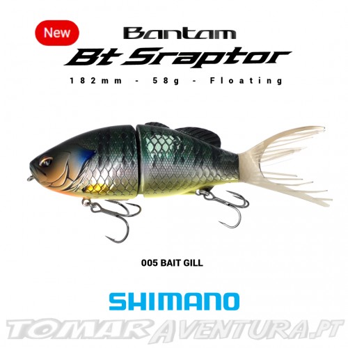 Swimbait Shimano Bantam BT Sraptor