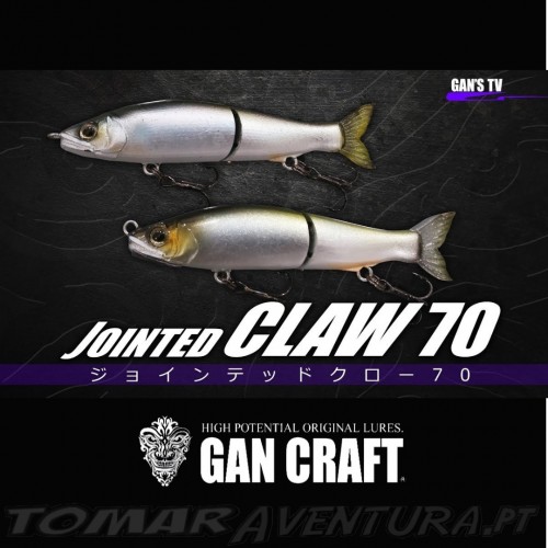 Swimbait Gan Craft Jointed Claw 70