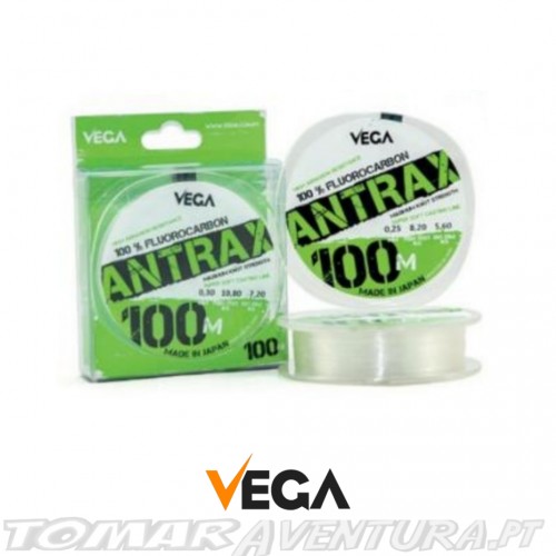 Linha Vega Antrax 100% Fluorocarbono 100m