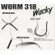 Anzois Gamakatsu Wacky Worm 318