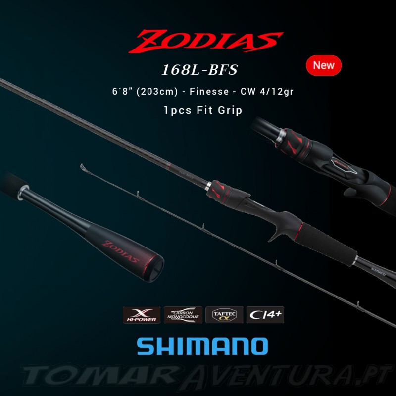 Shimano Zodias 168L-BFS