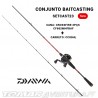 Conjunto Baitcasting 2pcs Daiwa Setcast 23