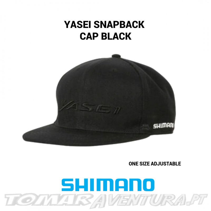 Chapeu Shimano Yasei Snapback Cap Black