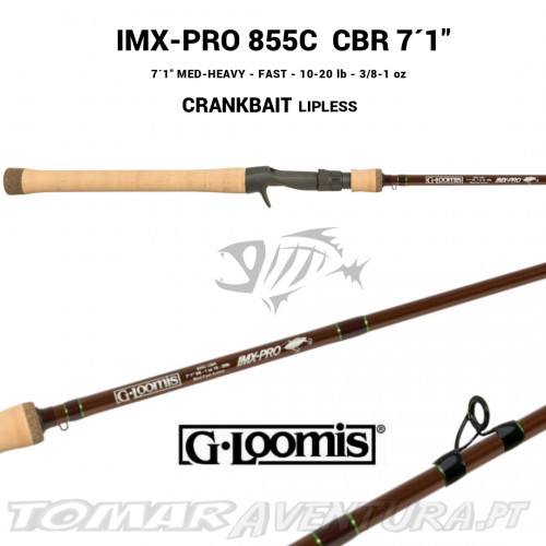Cana Baitcasting G-loomis IMX-PRO 855C CBR 7´1"