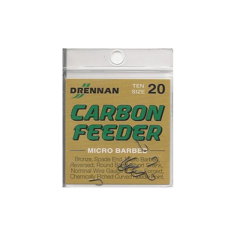 Anzois Drennan Carbon Feeder