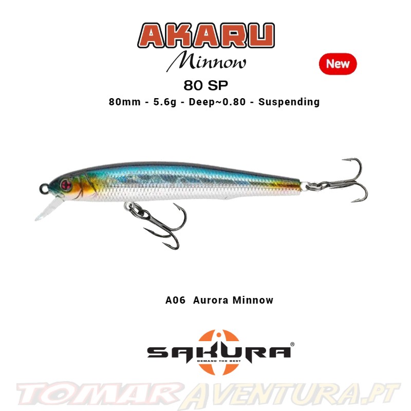 Sakura Akaru Minnow 80
