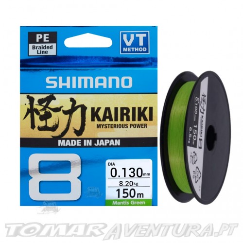 Shimano Kairiki Mantis Green 150m