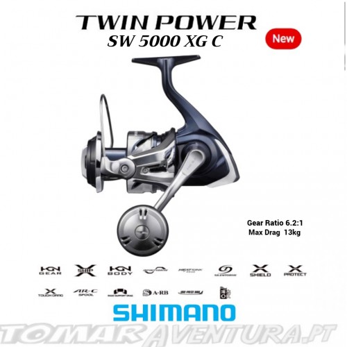 Carreto Shimano Twin Power SW 5000 XG C