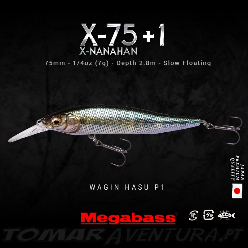 Megabass Manahan X-75 +1