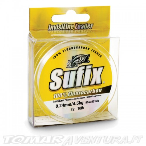 Sufix InvisiLine 100% Fluorocarbon - Leader 50m