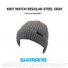 Gorro Shimano Knit Watch Steel Gray