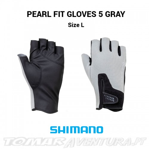 Shimano Pearl Fit Gloves 5 Gray