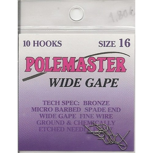 Anzois Drennan Polemaster Wide Gape