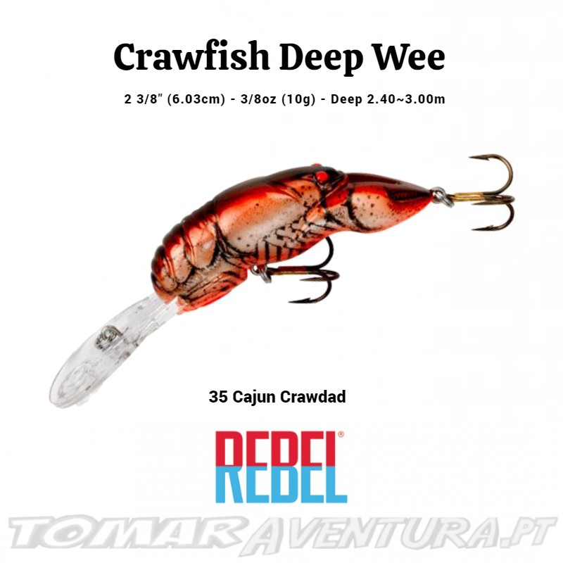 Amostra Rebel Crawfish Deep Wee