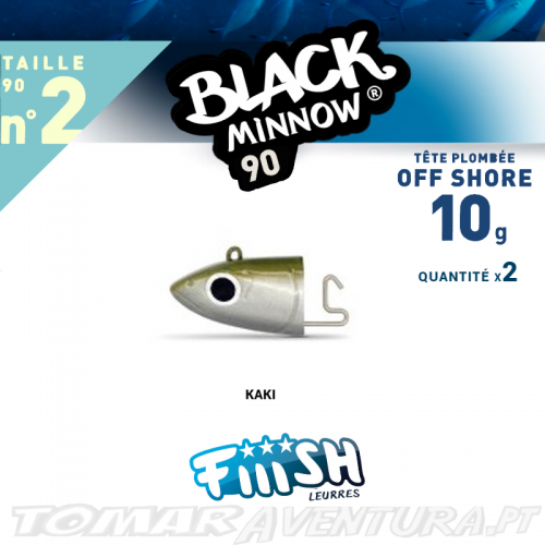 Fiiish Black Minnow nº2 - 90mm - 10g