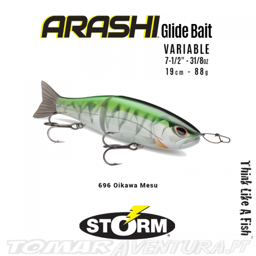 Swimbait Storm Arashi Glide Bait