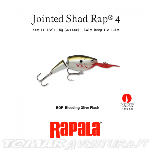 Rapala Jointed Shad Rap® 04
