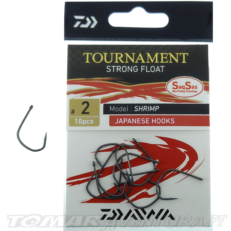 Anzois Daiwa Tournament SS Strong Float Shrimp