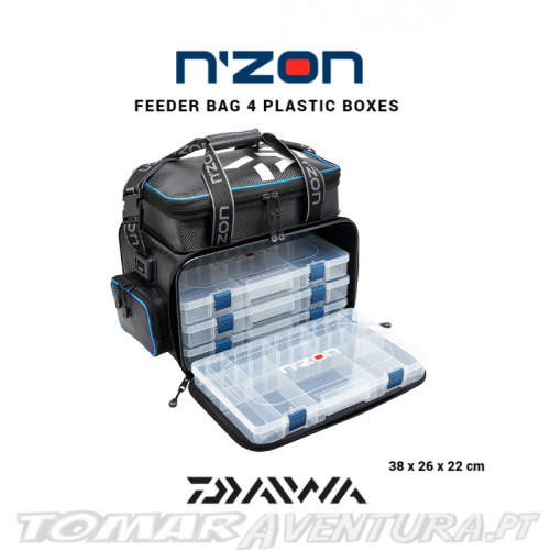 Daiwa N´ZON Saco Feeder 4 caixas L