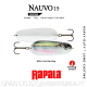 Colher Ondulante Rapala Nauvo 19 g - 6,6cm