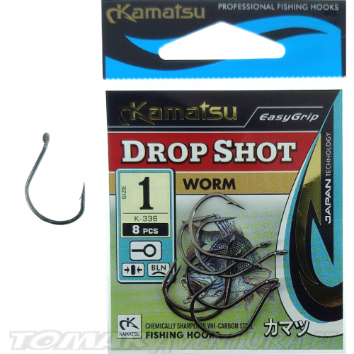 Anzois Kamatsu Drop Shot Worm