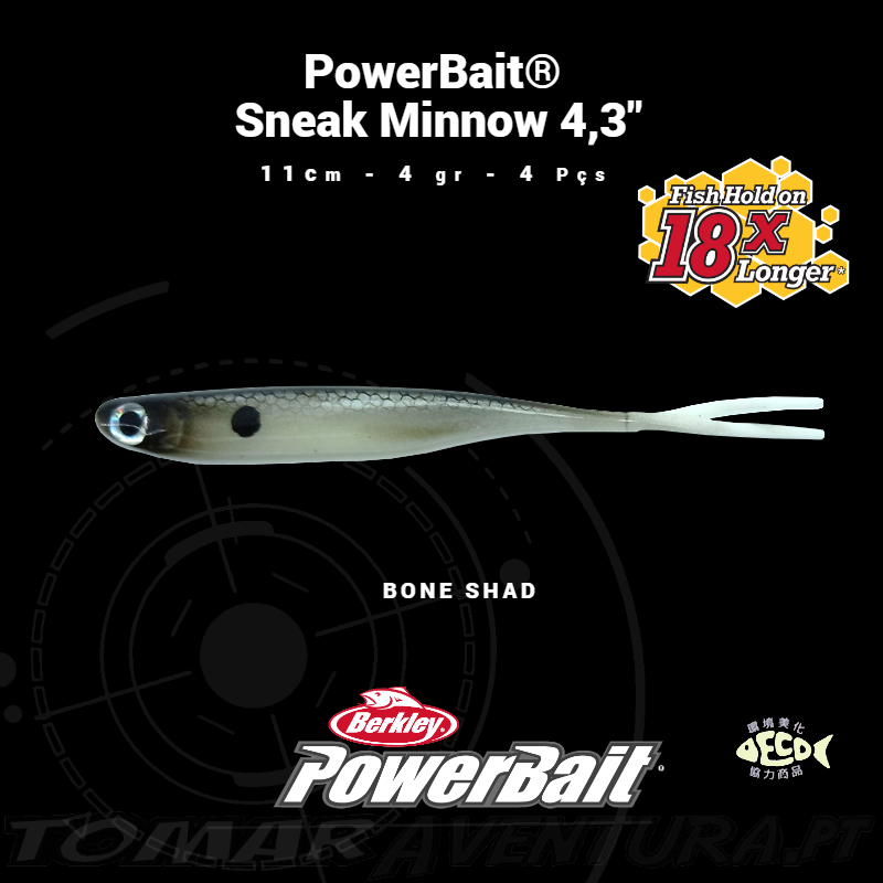 Berkley PowerBait® Sneak minnow 4,3"