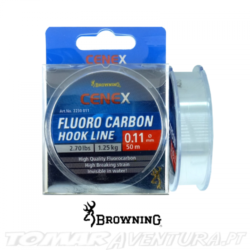 Browning Cenex Fluoro Carbon Hook Line 50m