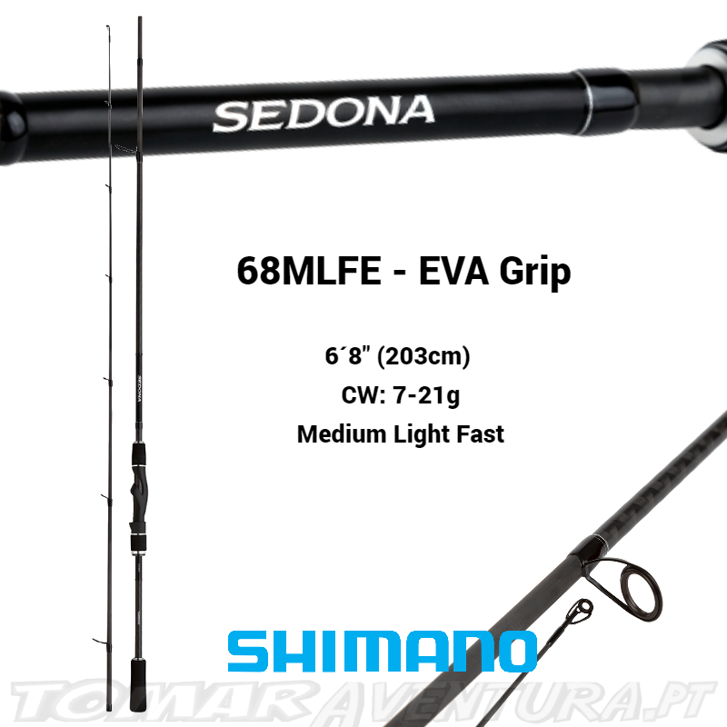 Cana Spinning Shimano Sedona 68MLFE 7-21G EVA Grip