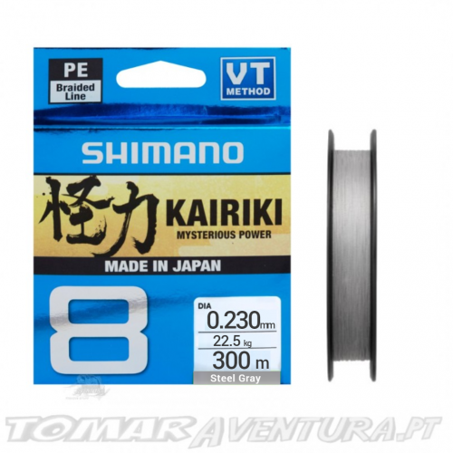 Shimano Kairiki 8x Steel Gray 300m