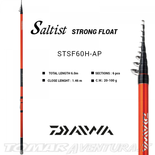 Daiwa Saltist Strong Float 6.00m