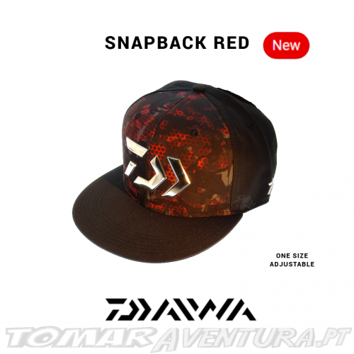 Chapeu Daiwa Snapback Red Free