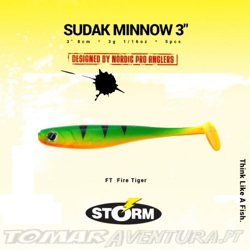 Storm Sudak Minnow 3&quot;