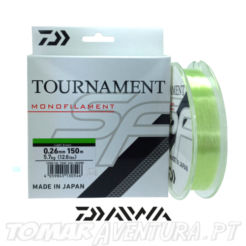 Daiwa Tournament Monofilament 150m Light Green