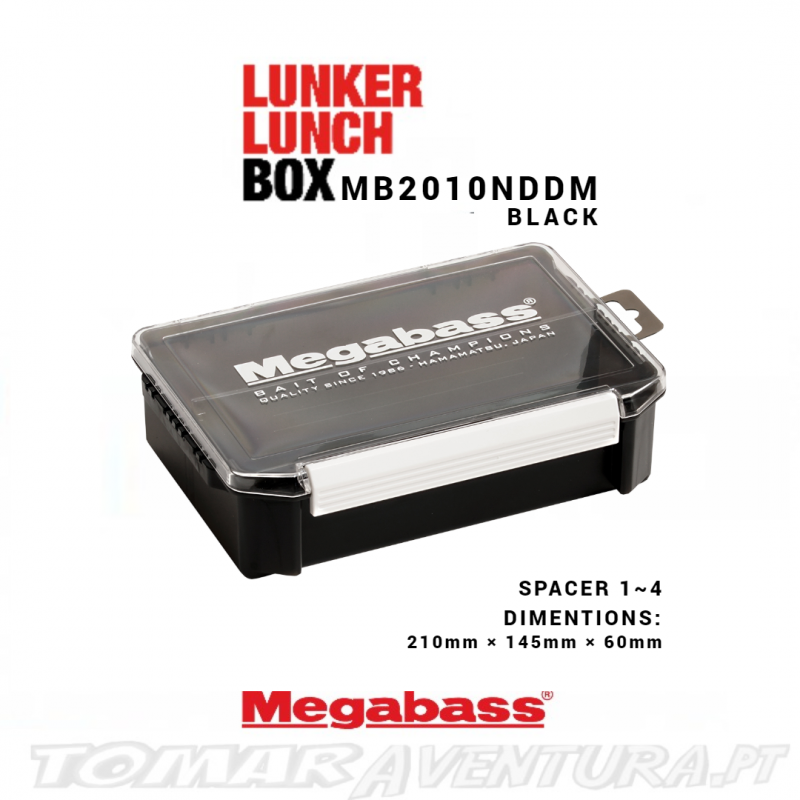 Megabass Lunker Lunch Box MB-2010NDDM BLACK