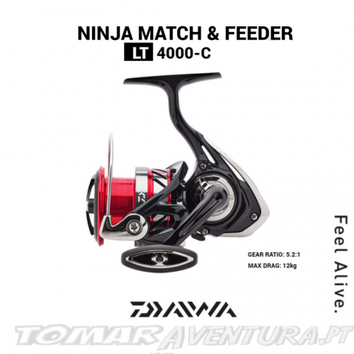 Carreto Daiwa Ninja Match & Feeder LT 4000-C