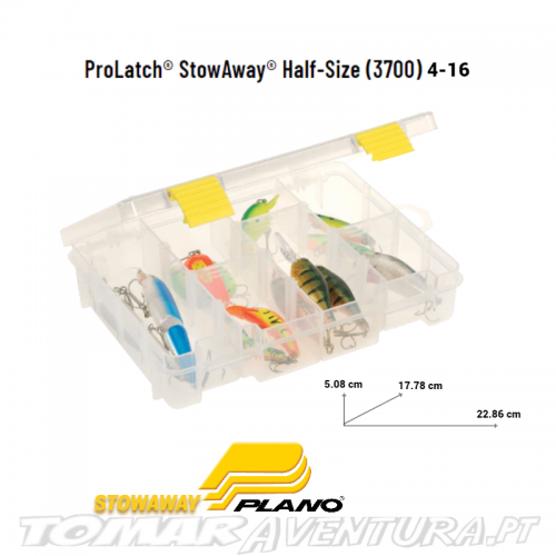Caixa Plano Prolatch Stowaway 3700 Half 4-16