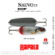 Colher Ondulante Rapala Nauvo 19 g - 6,6cm