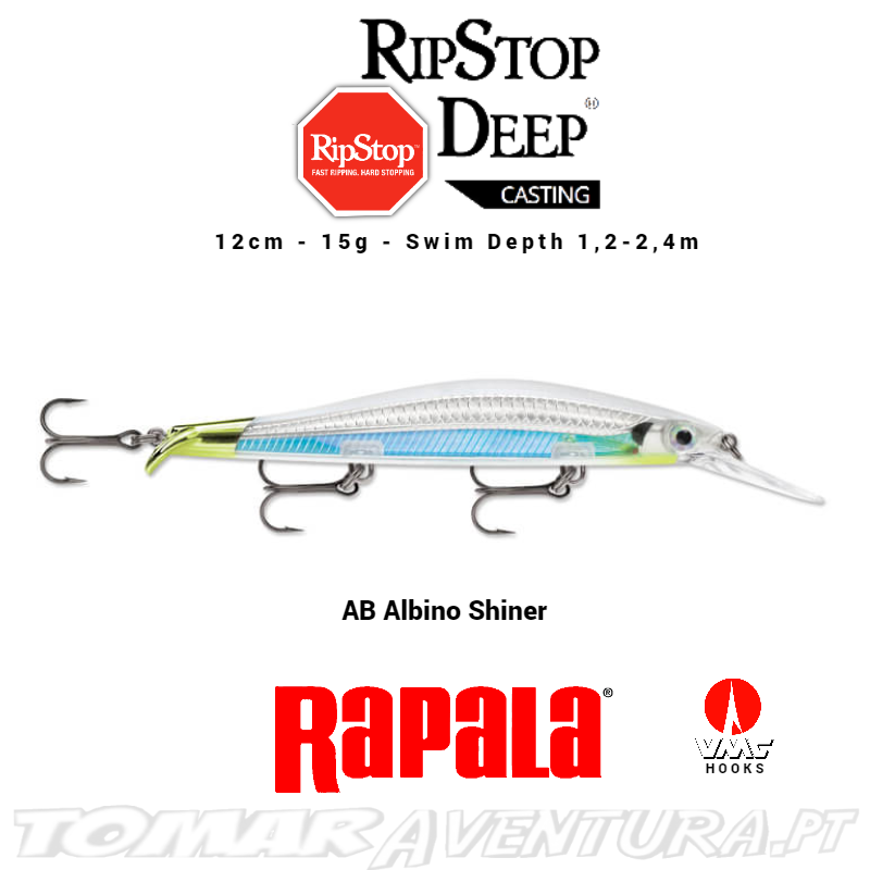 Amostra Rapala Ripstop 12 DEEP