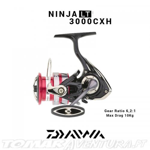 Carreto Daiwa Ninja 18 LT 3000 CXH