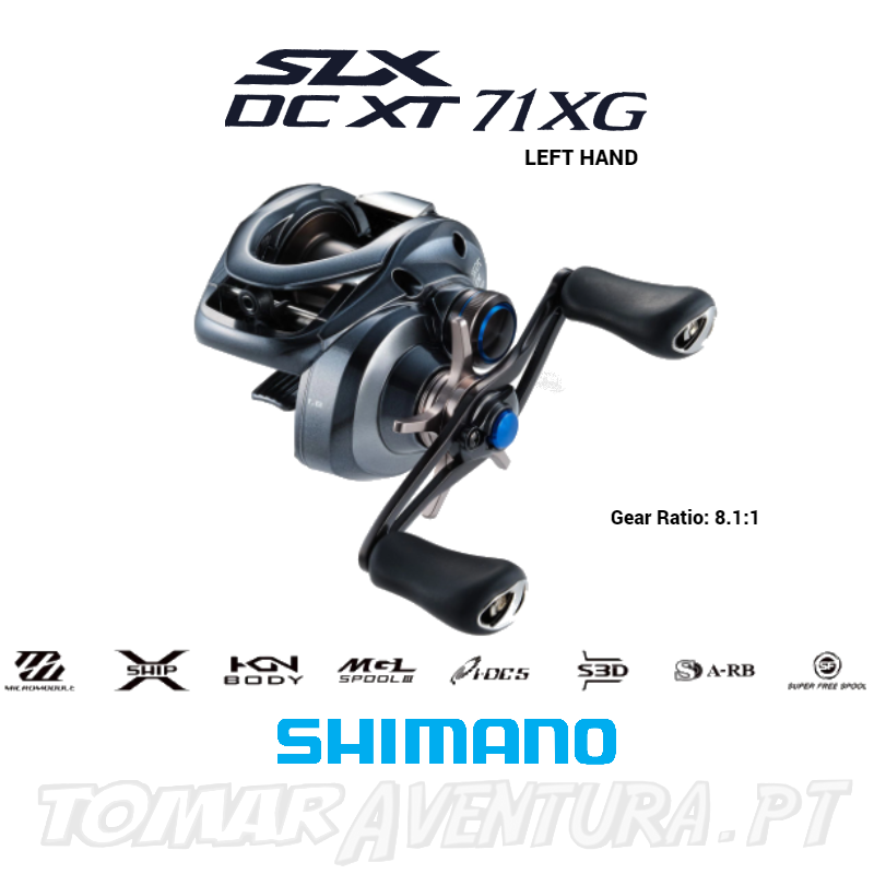 Carreto Baitcasting Shimano SLX XT DC 71XG