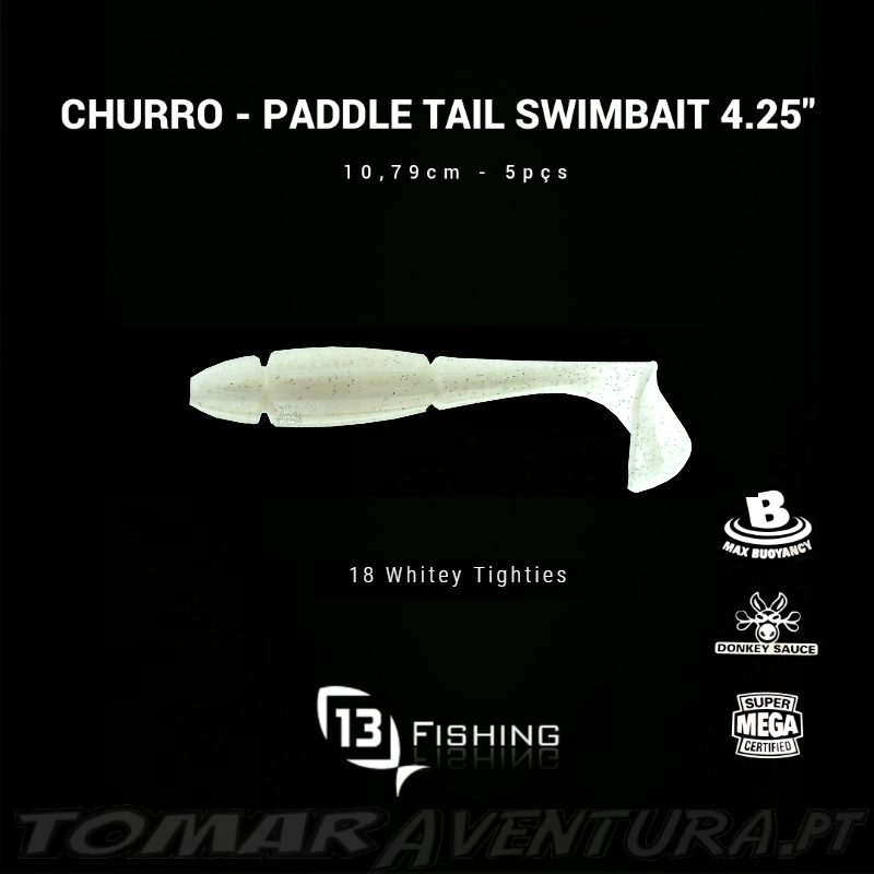13 Fishing Churro Swimbait 4.25"