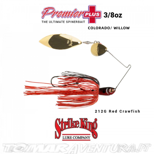 War Eagle Nickel Spinnerbait Double Willow 3/4oz