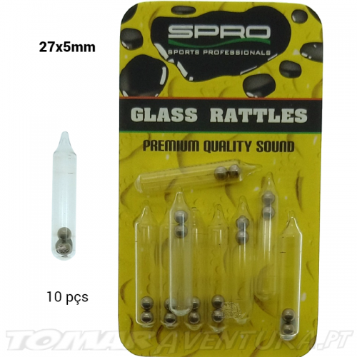 Spro Glass Rattles 18x4