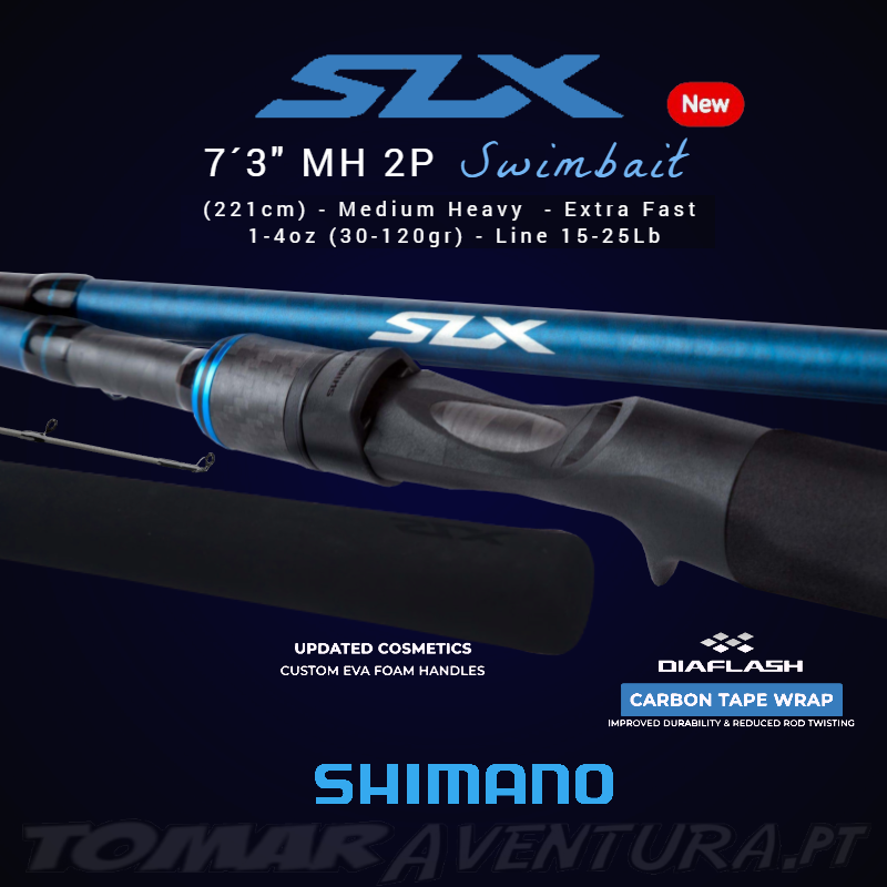 Cana Baitcasting Shimano SLX C 2P 7´3" MHSBAEU SWIMBAIT