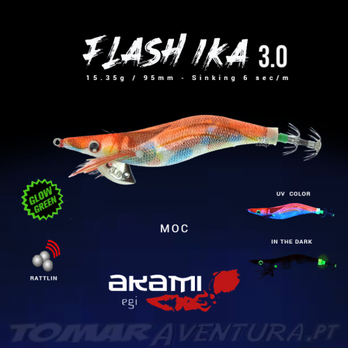 Squid Jig Akami Flash Ika 3,0