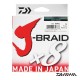 Linha Daiwa J-Braid 8x Multi Color 300m