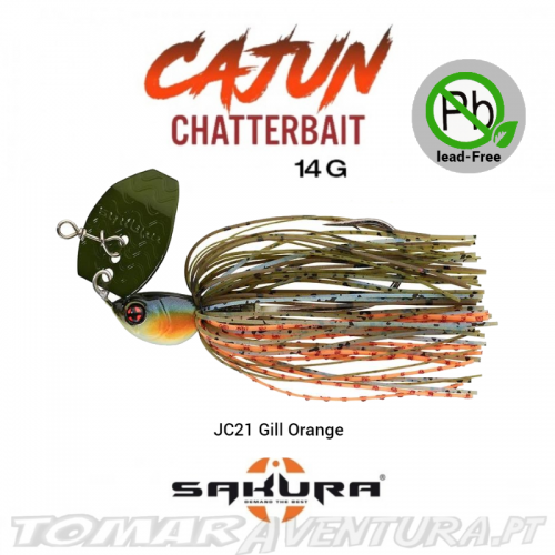 Amostra Sakura Cajun Chatterbait 14gr