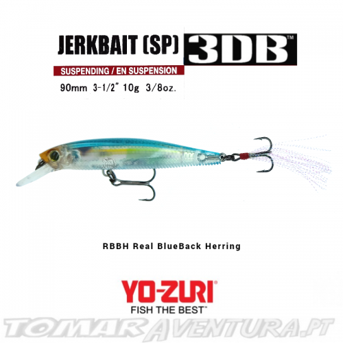 Yo-zuri 3DB Series Jerkbait 90SP